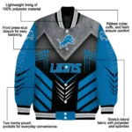 detroit lions arrow layer blue black varsity jacket best selling.webp