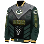 green bay packers arrow layer green black varsity jacket best selling.webp
