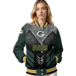 green bay packers arrow layer green black varsity jacket best selling.webp