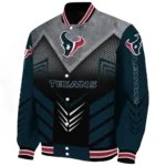 houston texans arrow layer blue black varsity jacket best selling.webp