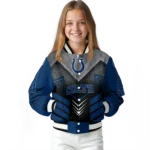 indianapolis colts arrow layer blue black varsity jacket best selling.webp