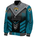jacksonville jaguars arrow layer teal black varsity jacket best selling.webp