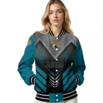 jacksonville jaguars arrow layer teal black varsity jacket best selling.webp
