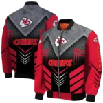 kansas city chiefs arrow layer red black bomber jacket best selling