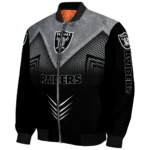 las vegas raiders arrow layer black bomber jacket best selling