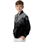 las vegas raiders arrow layer black bomber jacket best selling