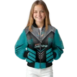 miami dolphins arrow layer aqua black bomber jacket best selling