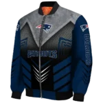 new england patriots arrow layer blue black bomber jacket best selling