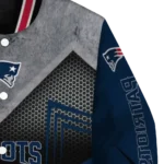 new england patriots arrow layer blue black varsity jacket best selling