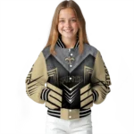 new orleans saints arrow layer gold black varsity jacket best selling