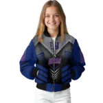 new york giants arrow layer blue black bomber jacket best selling