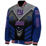 new york giants arrow layer blue black varsity jacket best selling