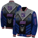 new york giants arrow layer blue black varsity jacket best selling