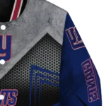 new york giants arrow layer blue black varsity jacket best selling