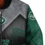 new york jets arrow layer green black bomber jacket best selling