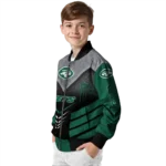 new york jets arrow layer green black bomber jacket best selling