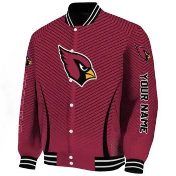 personalized arizona cardinals chevron arrow red varsity jacket best selling.webp