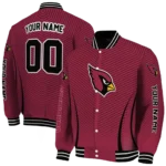 personalized arizona cardinals chevron arrow red varsity jacket best selling.webp