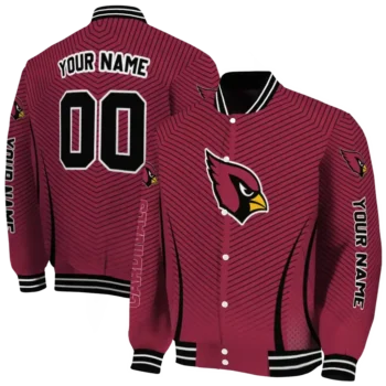 personalized arizona cardinals chevron arrow red varsity jacket fashion forward.webp