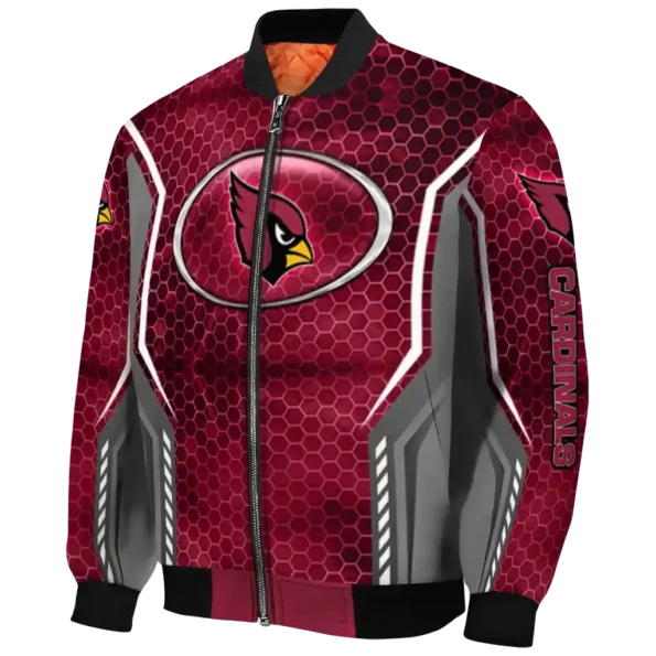 personalized arizona cardinals power plate red bomber jacket best selling