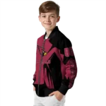 personalized arizona cardinals spider mark red black crocs bomber jacket best selling
