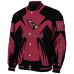 personalized arizona cardinals spider mark red black crocs varsity jacket best selling.webp