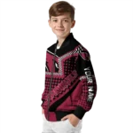 personalized arizona cardinals star burst red bomber jacket best selling