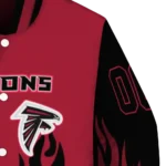 personalized atlanta falcons flame border red black varsity jacket best selling.webp