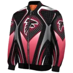 personalized atlanta falcons mesh chest black crocs black bomber jacket best selling