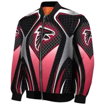personalized atlanta falcons mesh chest black crocs black bomber jacket best selling