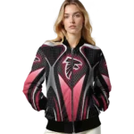 personalized atlanta falcons mesh chest black crocs black bomber jacket best selling
