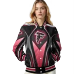 personalized atlanta falcons mesh chest black crocs black varsity jacket best selling.webp