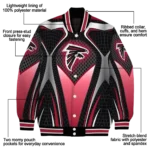 personalized atlanta falcons mesh chest black crocs black varsity jacket best selling.webp