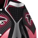 personalized atlanta falcons mesh chest black crocs black varsity jacket best selling.webp