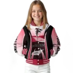 personalized atlanta falcons mesh effect red black varsity jacket best selling.webp