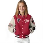 personalized atlanta falcons razorback outline red nude varsity jacket best selling.webp