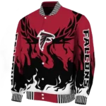 personalized atlanta falcons winged blaze red white varsity jacket best selling.webp