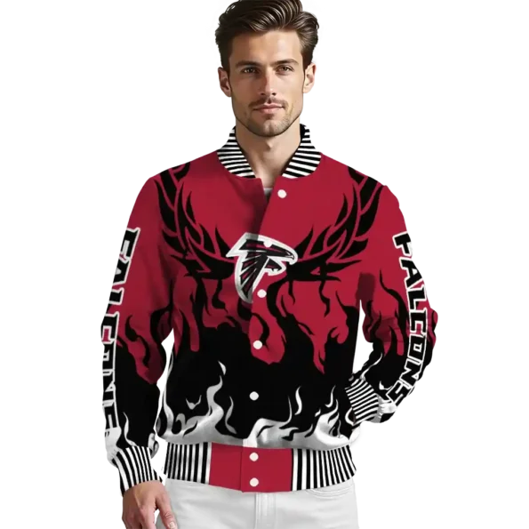 personalized atlanta falcons winged blaze red white varsity jacket high quality.webp