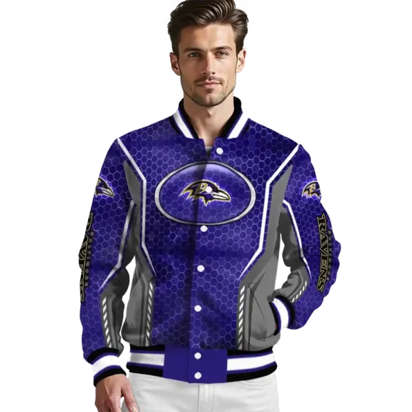 personalized baltimore ravens power plate purple varsity jacket high quality.webp