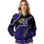 personalized baltimore ravens star burst purple varsity jacket best selling.webp