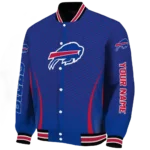personalized buffalo bills chevron arrow blue varsity jacket best selling.webp