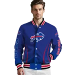 personalized buffalo bills chevron arrow blue varsity jacket best selling.webp