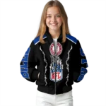 personalized buffalo bills claw blood blue black bomber jacket best selling