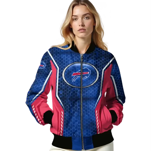 personalized buffalo bills power plate blue bomber jacket latest model