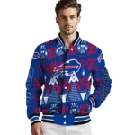 personalized buffalo bills pyramid shapes blue varsity jacket best selling.webp