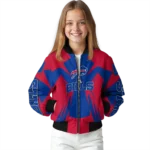 personalized buffalo bills spider mark blue red crocs bomber jacket best selling