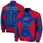 personalized buffalo bills spider mark blue red crocs varsity jacket best selling.webp