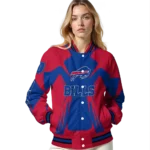 personalized buffalo bills spider mark blue red crocs varsity jacket best selling.webp
