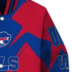 personalized buffalo bills spider mark blue red crocs varsity jacket best selling.webp