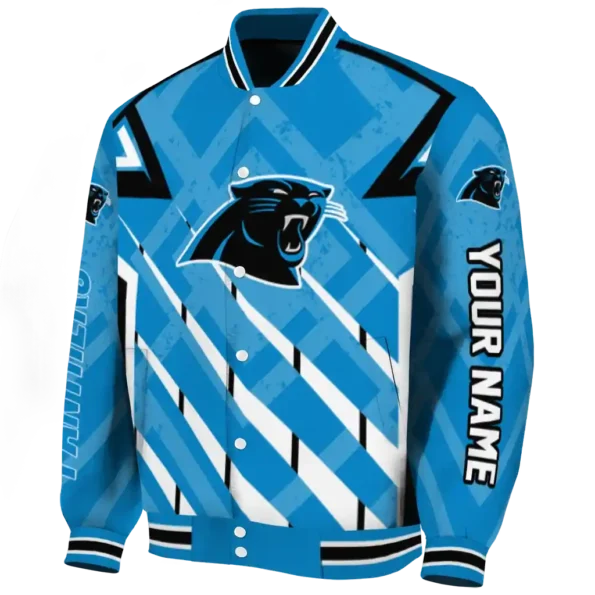 personalized carolina panthers chevron angles blue varsity jacket best selling.webp
